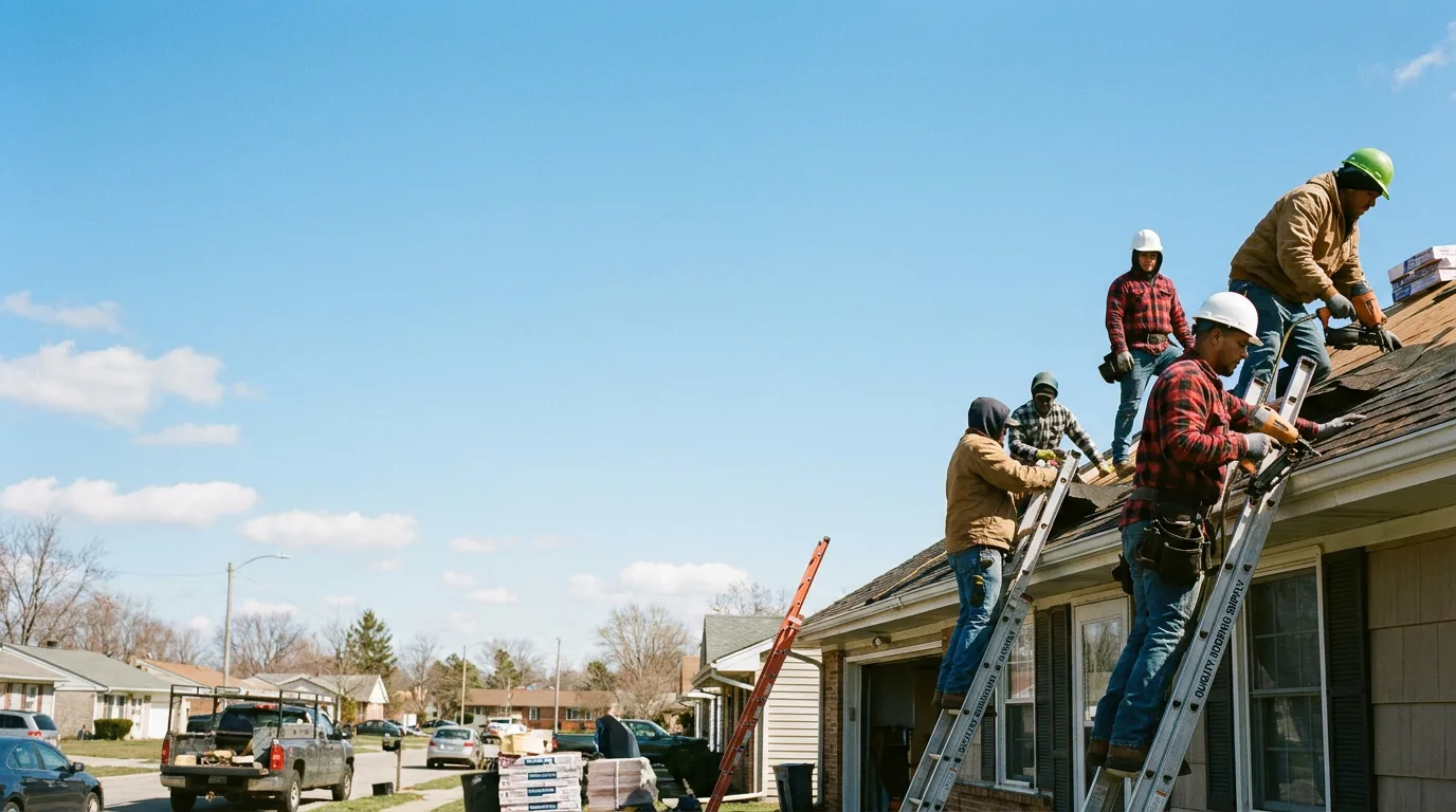 Roofing in Crandall, IN near me